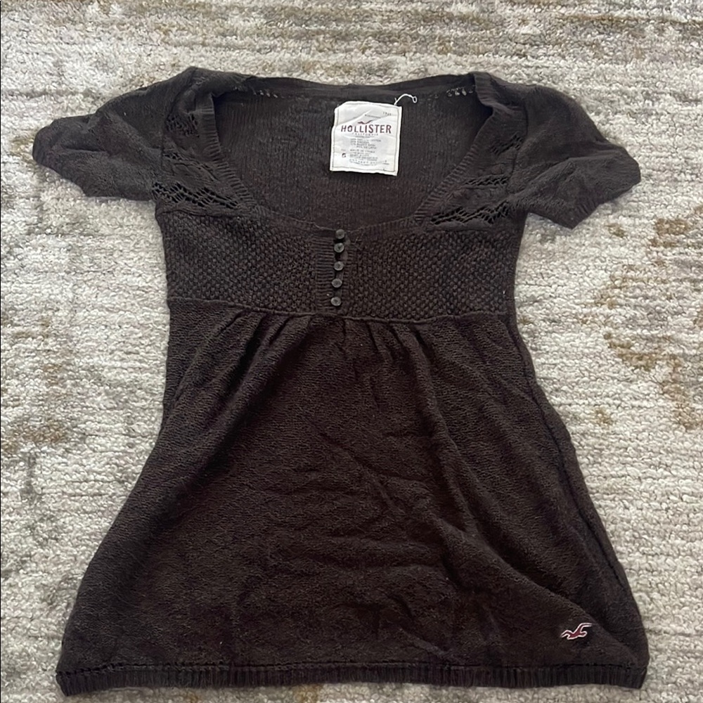 Hollister Women's Brown Top